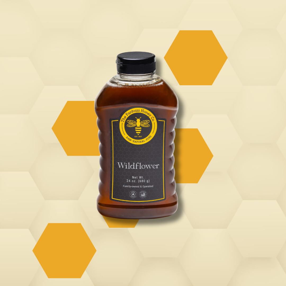 12 oz. Wildflower Honey - Fantozzi Honey – Fantozzi Honey Company